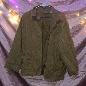 Yellow Corduroy Liz Claiborne Jacket